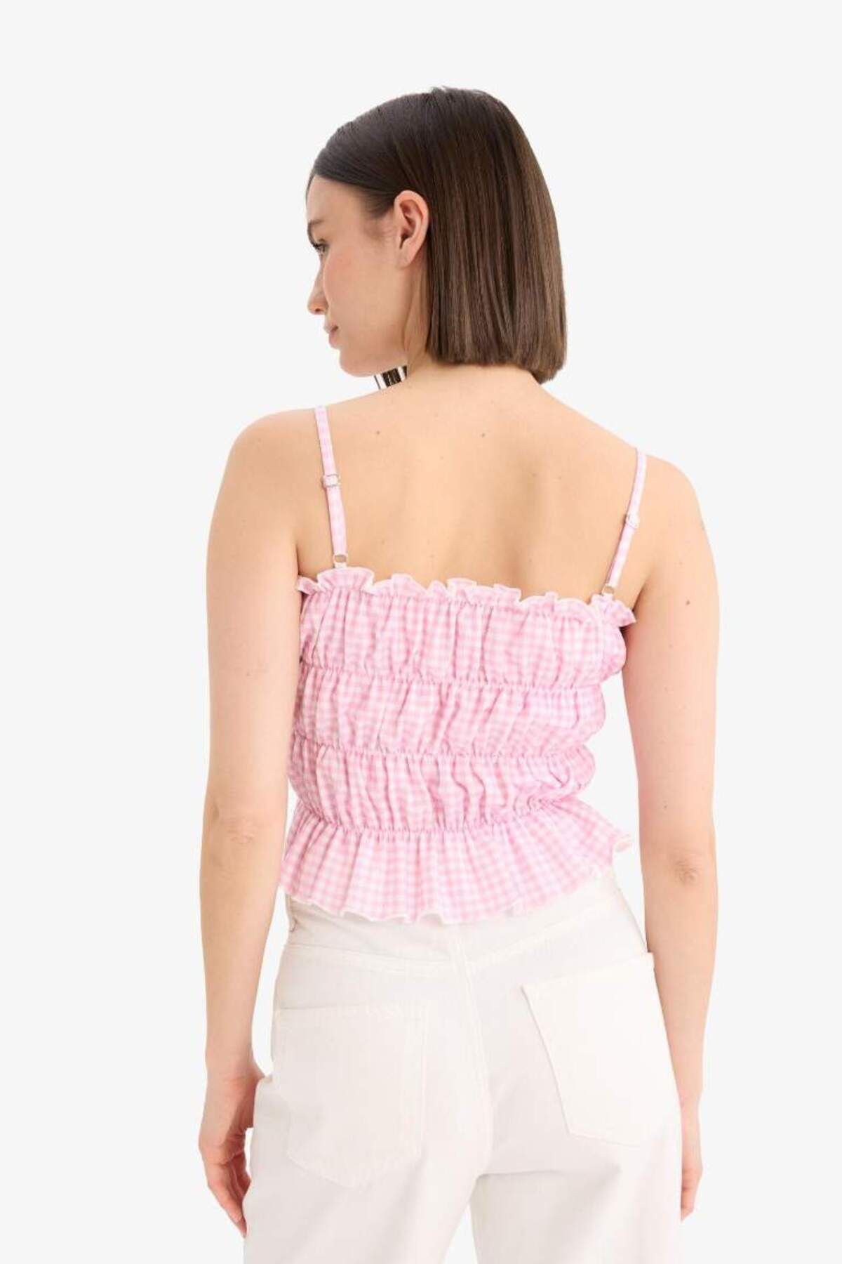 DeFacto-Coool Fitted Drawstring Strap Undershirt F2239Ax25Sm 8