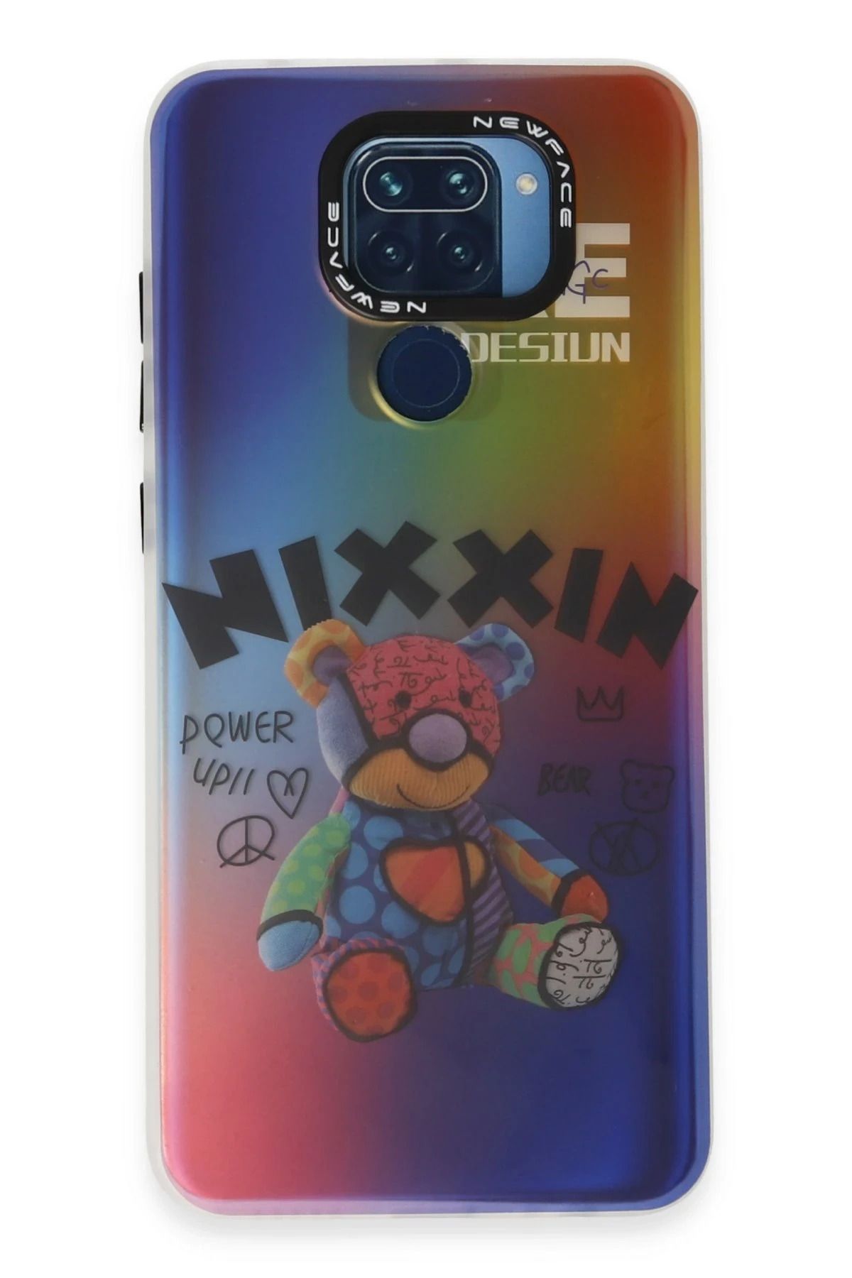 NewFace Xiaomi Redmi Note 9 Kılıf Estoril Desenli Kapak - Estoril - 11 NRMSA