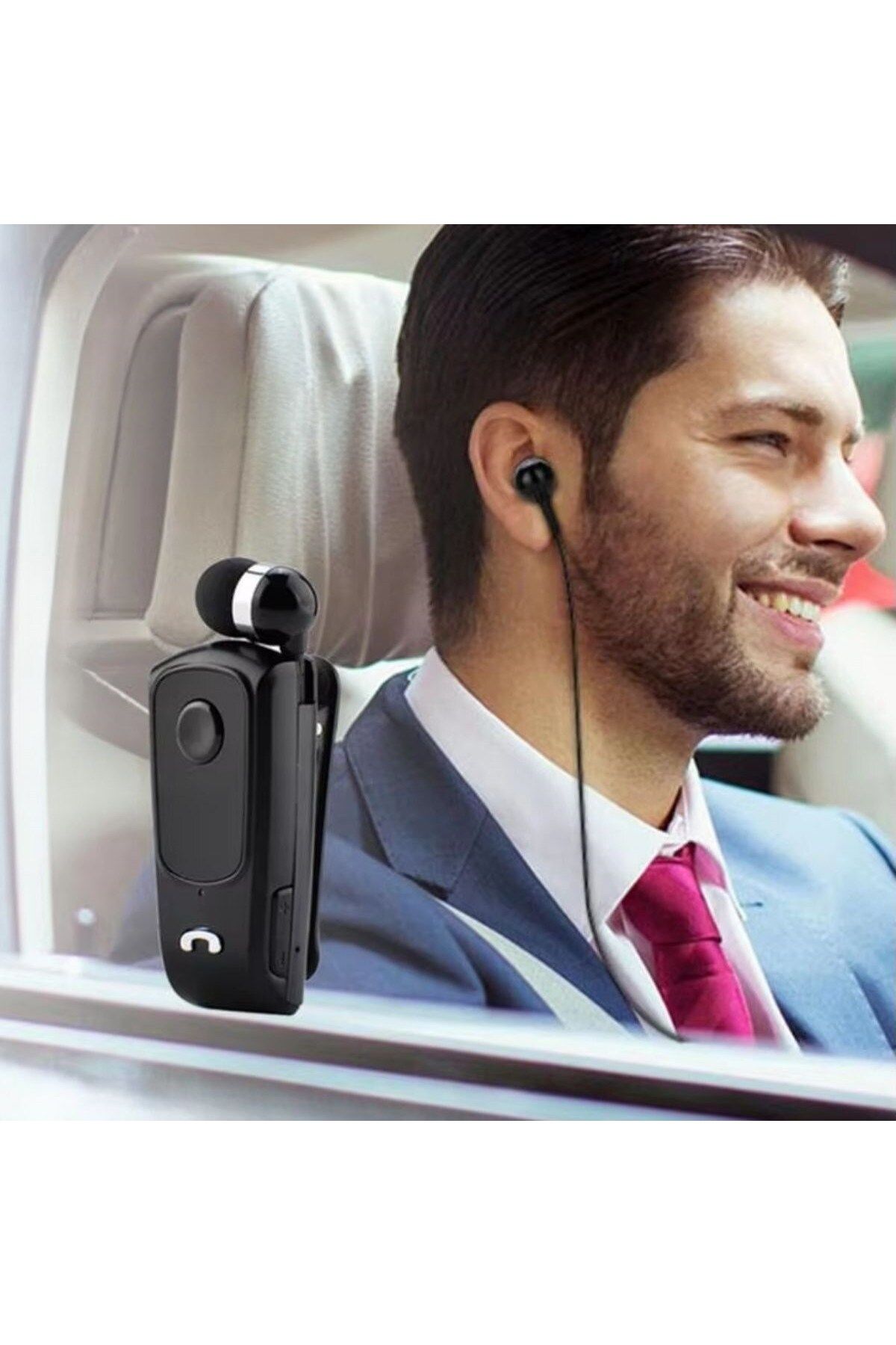 Biomak ® Telefon Bağlantılı Makaralı Kulaklıklı Bluetooth Kulaklık