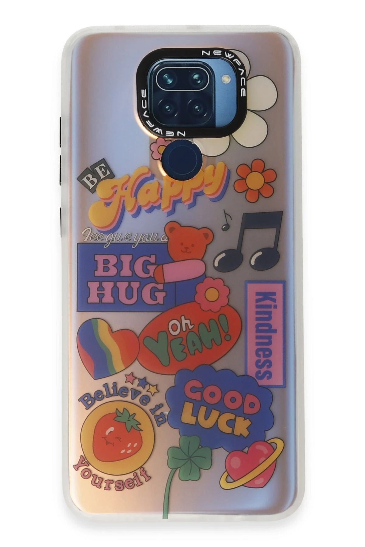 NewFace Xiaomi Redmi Note 9 Kılıf Estoril Desenli Kapak - Estoril - 15 LZWDR