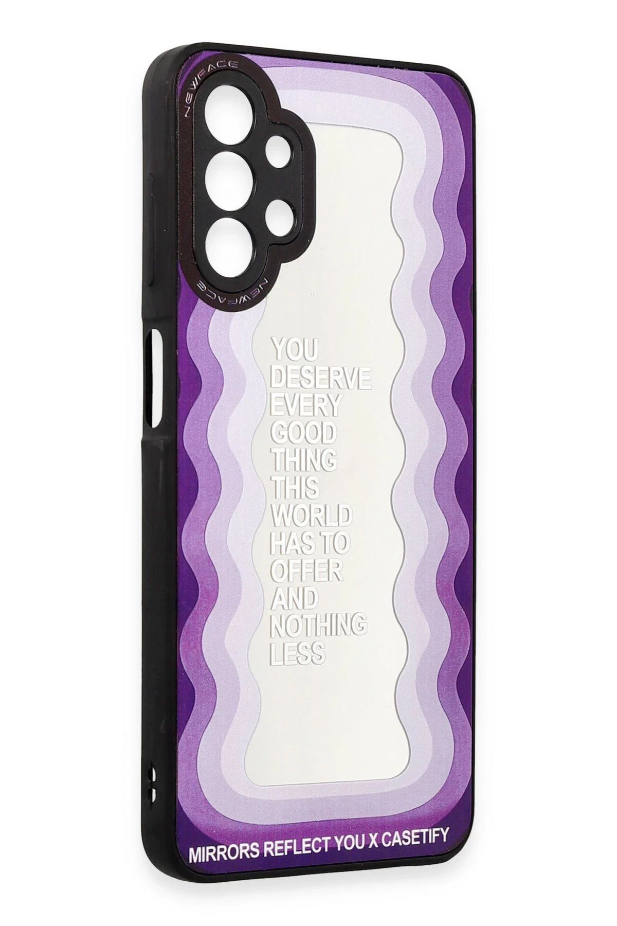 NewFace Samsung Galaxy A13 4G Kılıf Mirror Desenli Kapak - Mirror - 5 FERRG
