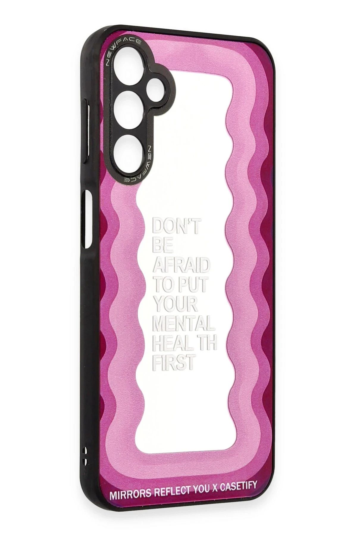 NewFace Samsung Galaxy A04S Kılıf Mirror Desenli Kapak - Mirror - 11 FERRG