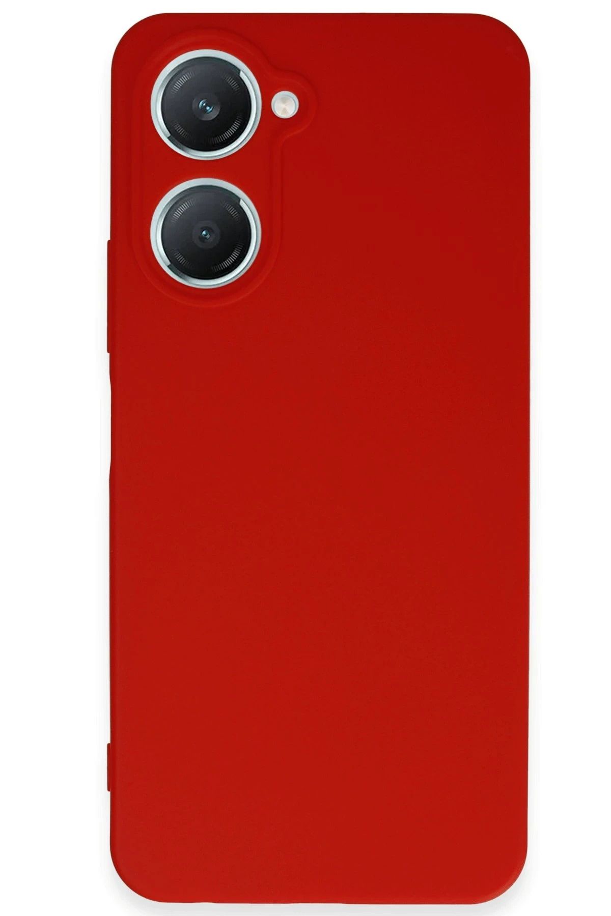 NewFace Vivo Y18 Kılıf First Silikon - Kırmızı HNZRN