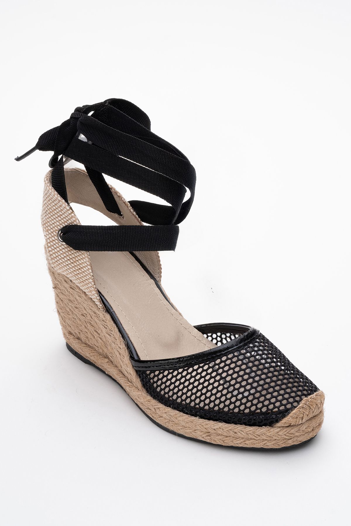 صندل سیاه زنانه چرمی گمراه و سفید پر از های پاشنه luvishoes
