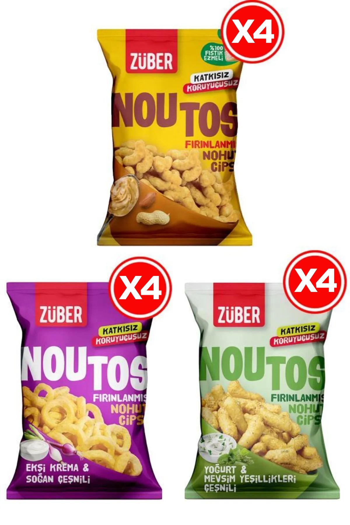 Züber Yeni Noutos Tanışma Paketi 55gr X 12 Adet