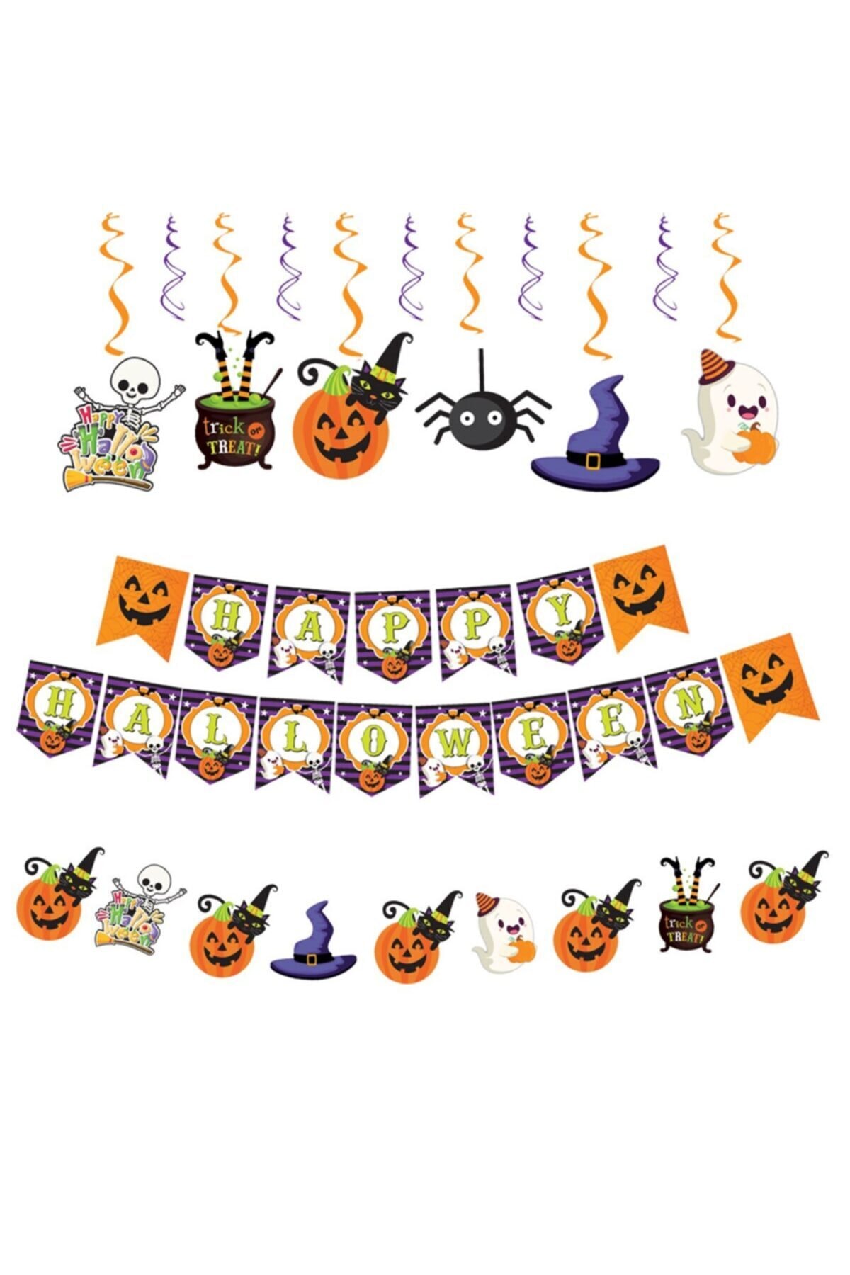KBK MARKET Halloween Parti Süs Set 1