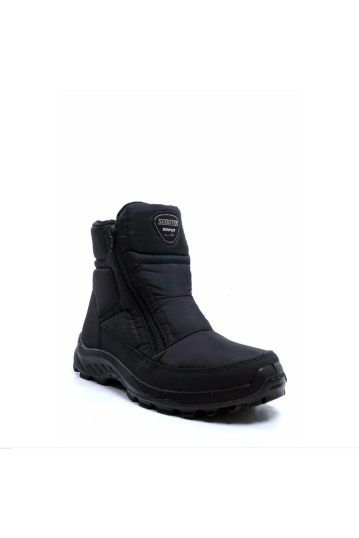 Scooter  Siyah Tekstil Su Geçirmez Kürklü Kar Botu Foton Z5549ts - Görsel 2