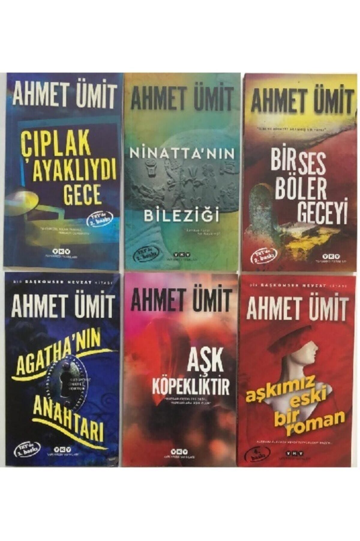 Yapı Kredi Publications Набор романов Ахмета Юмита - 6 книг, AhmetUmit02