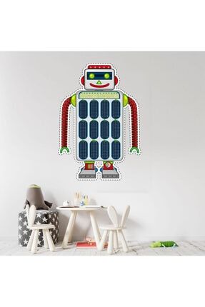 Robotik Çarpım Tablosu Çocuk Odası Duvar Sticker KTM8890826