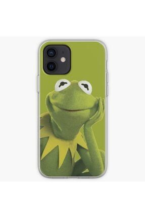 Iphone 11 Telefon Kılıfı Silikon Kermit Gülümseyerek 1000033105