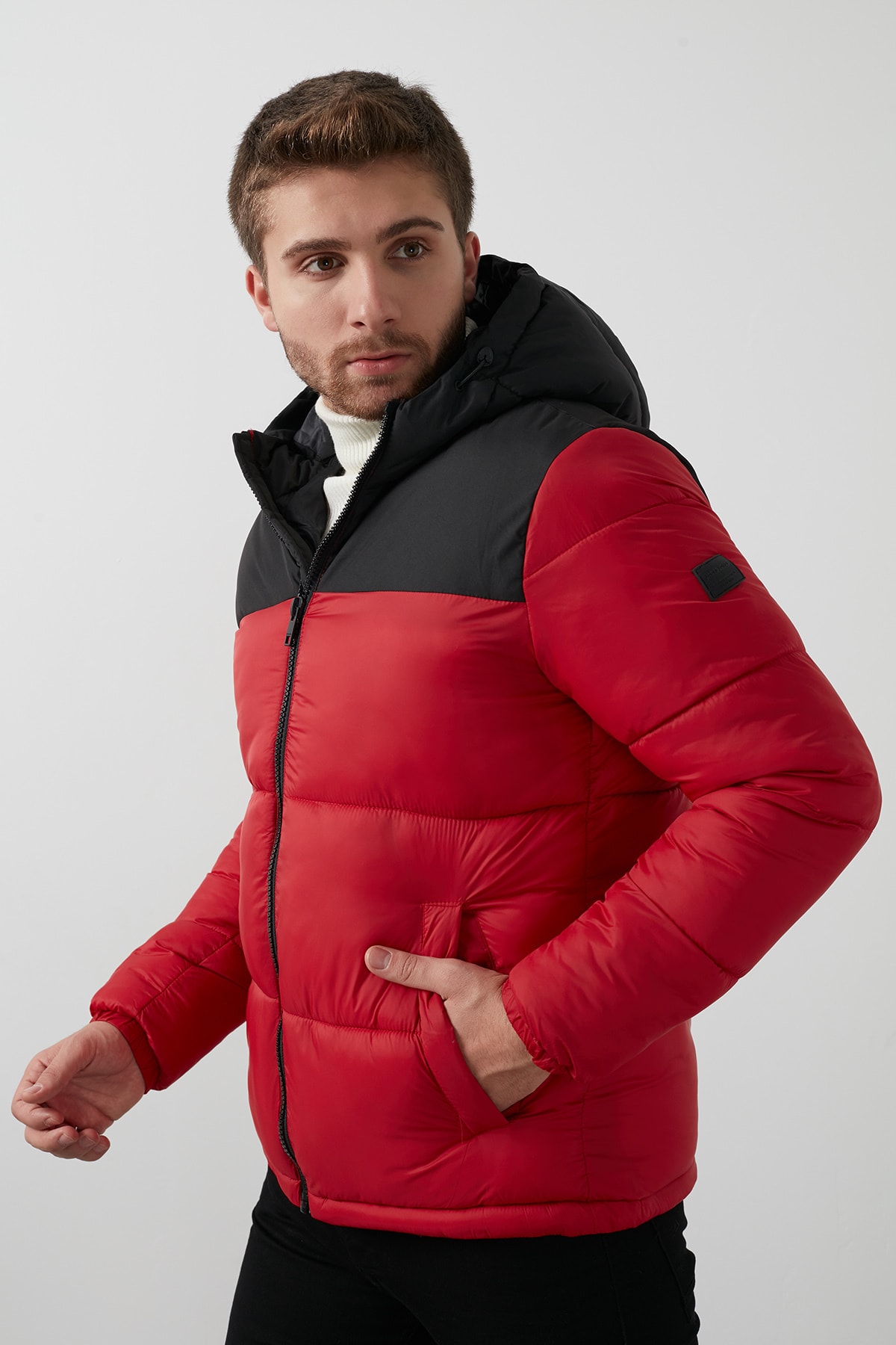 jack jones drew puffer hood