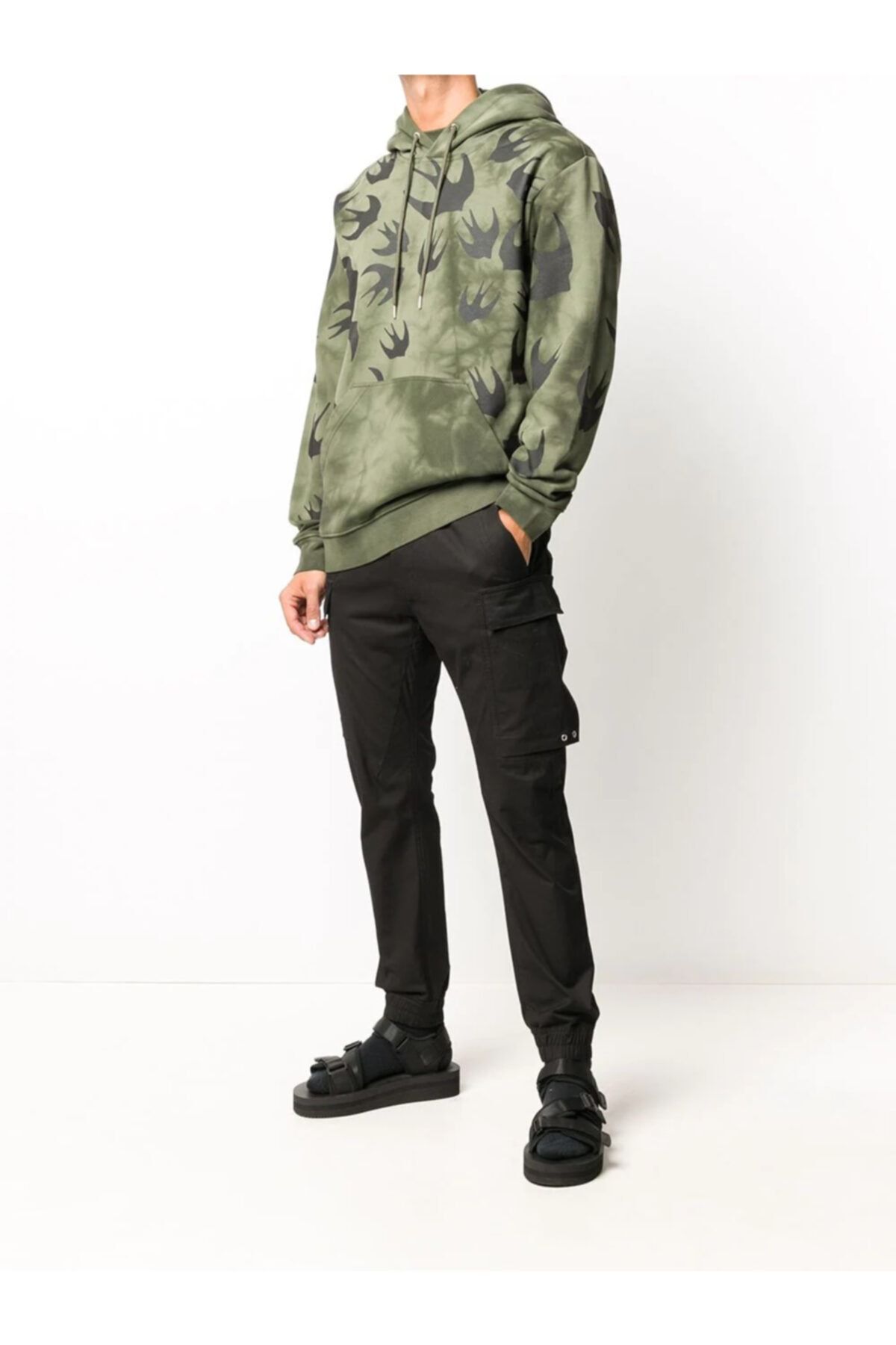 Alexander mcqueen clearance men's swallow sweatshirt