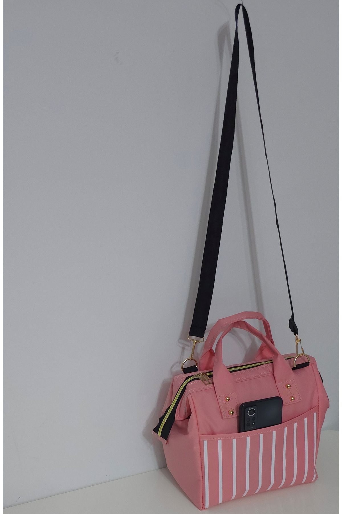 USF Anne Bebek Askılı Taşıma Çantası Isı yalıtımlı Termal Termoslu Yemek, Mama, Beslenme, Gıda Çantası fotoğrafı 3 (önizleme)