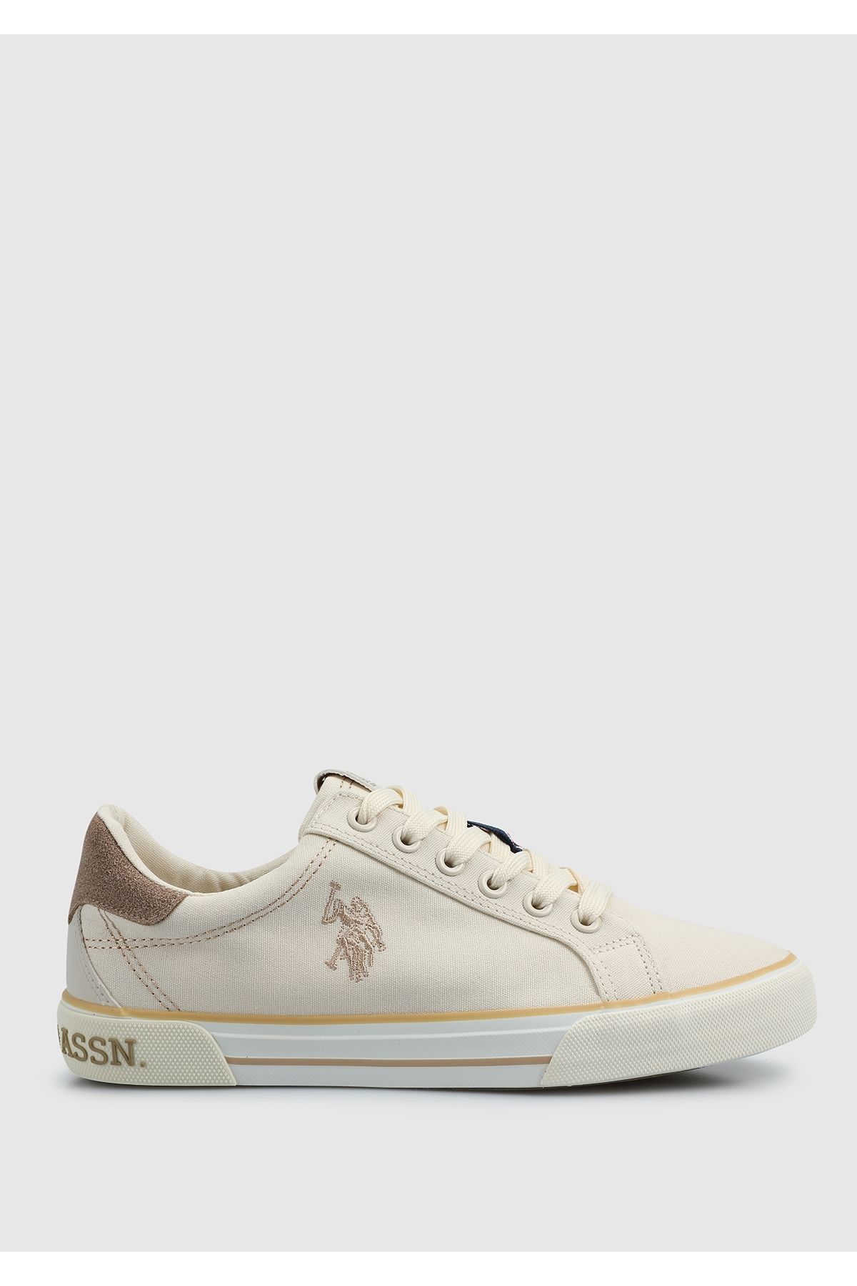 U.S. Polo Assn. حذاء رياضي نسائي من RACHEL 5FX باللون البيج