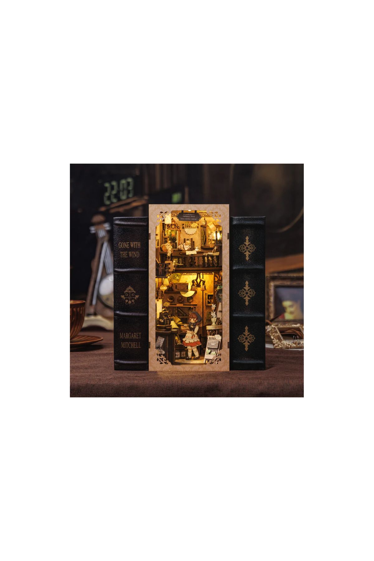 CUTEBEE-3d Puzzle, Diy Book Spine, Antique Store, , 349 Pieces 4