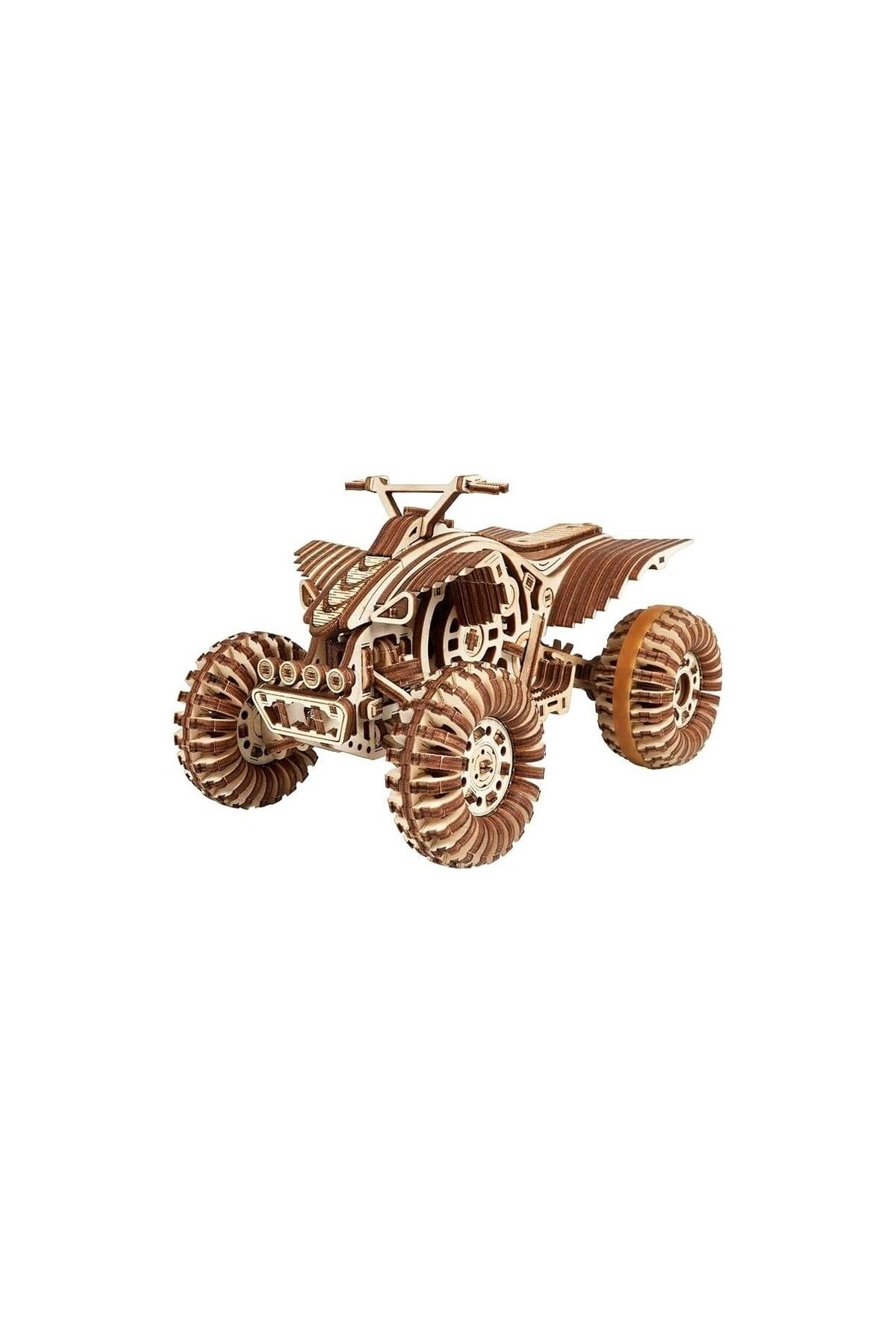 Wood Trick Puzzle Mecanic 3d, Quad Raptor, Wt, Lemn, 339 Piese - One Size