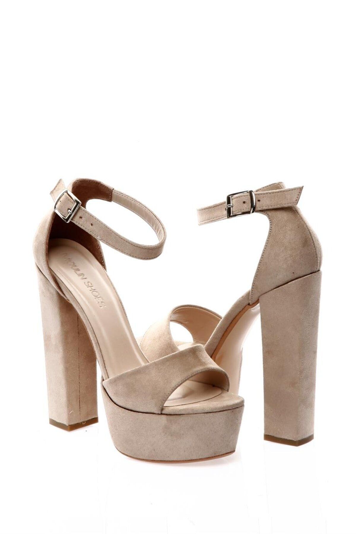 کفش مجلسی زنانه 010 2020 اورجینال Moulin Shoes
