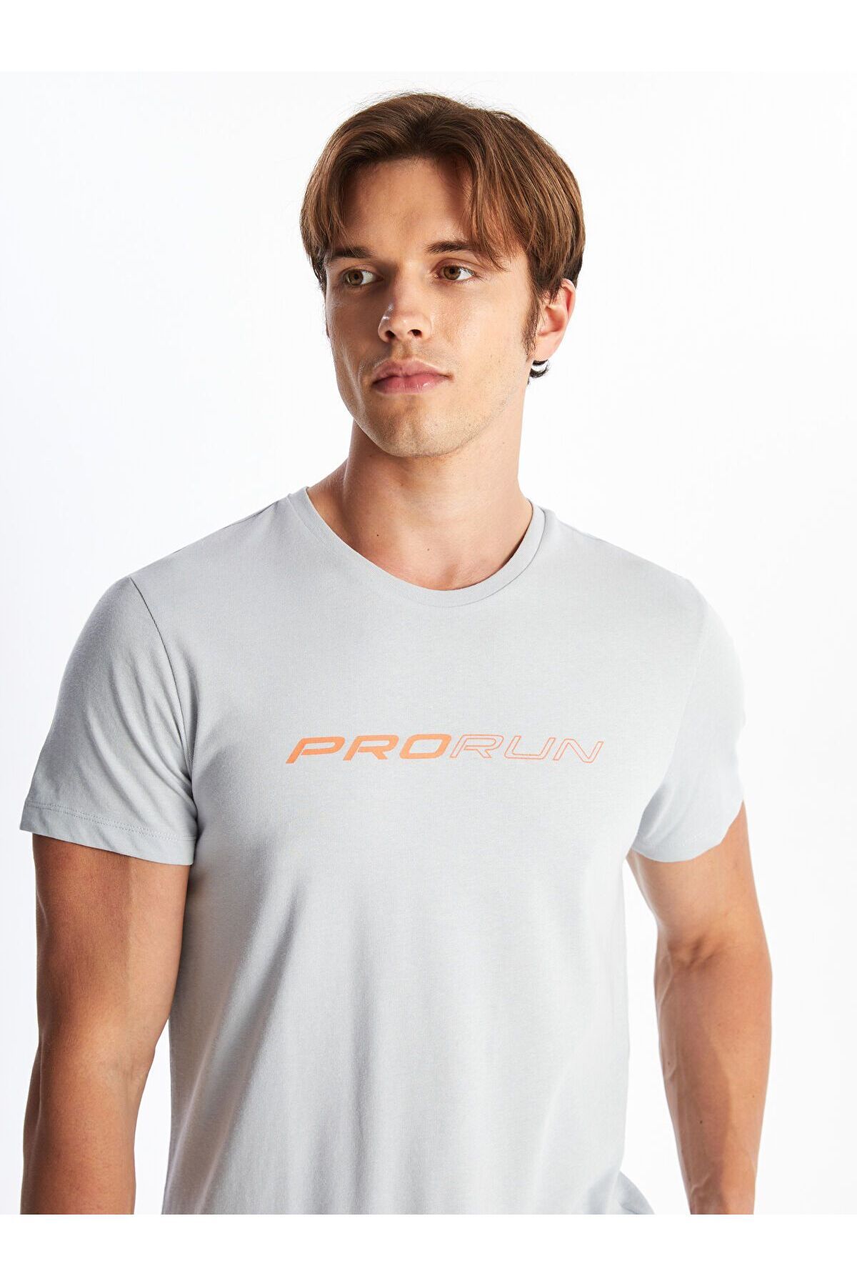LC Waikiki DRY-TECH Bisiklet Yaka Kısa Kollu Erkek Spor Tişört