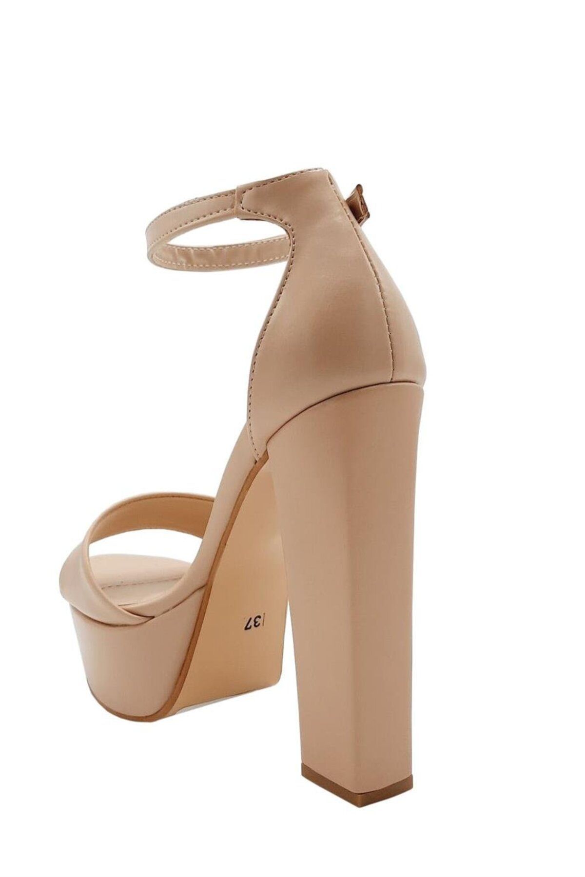 کفش مجلسی زنانه چرم پوست 010 2020 اورجینال Moulin Shoes