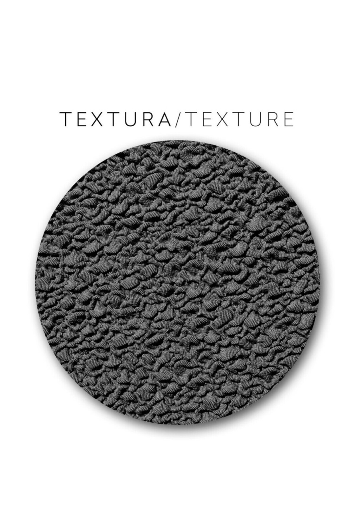 EYSA CONFECTIONES-Bielastic PUF cover 40x40cm, Premium ROC, C/16 Anthracite grey 3