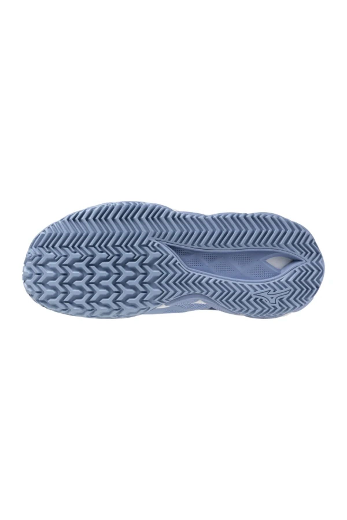 کفش تنیس زنانه تور اطلاعات موج 2 CC آبی Mizuno