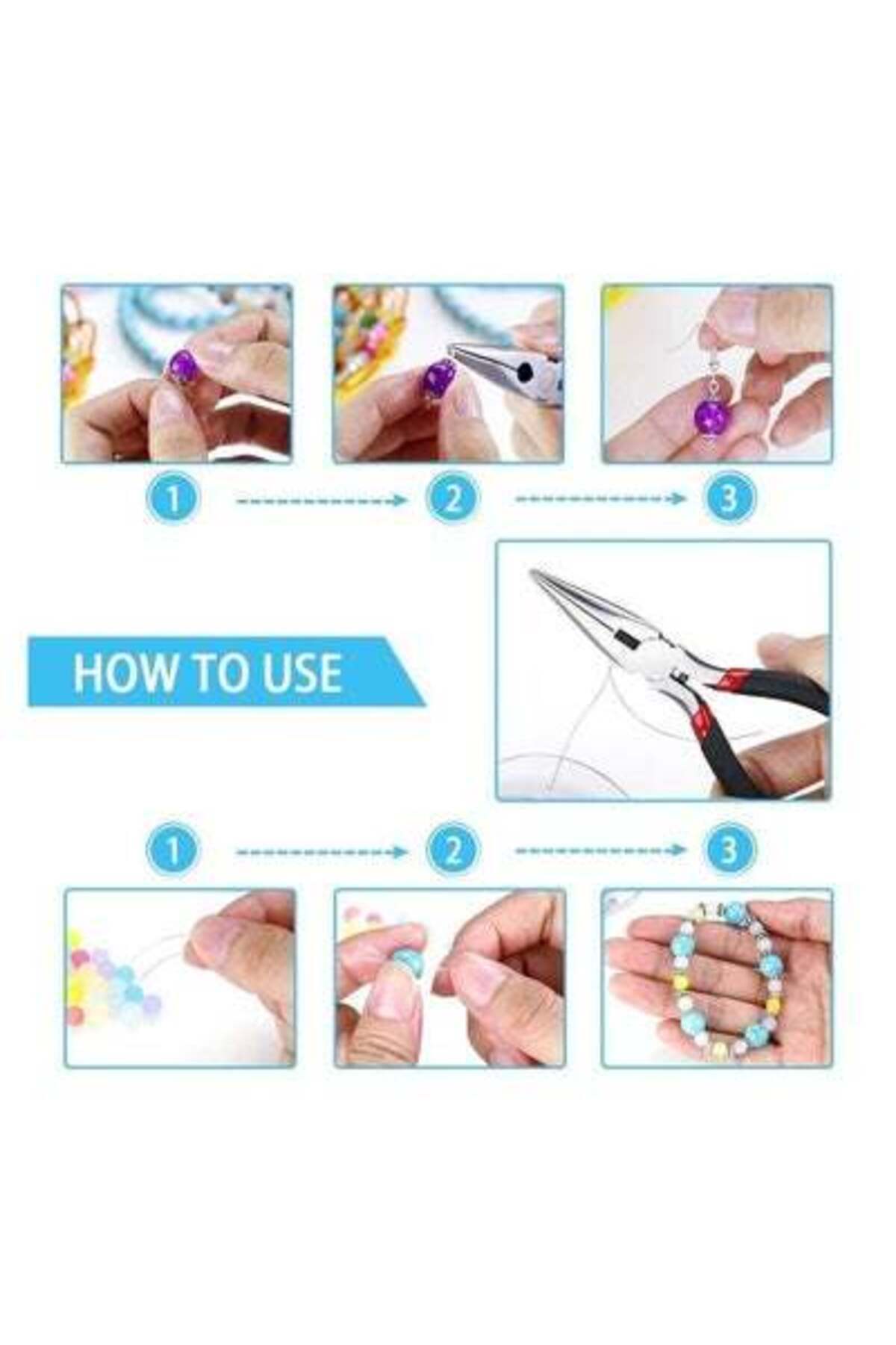HALAMODO-Professional Jewellery Making Kit, Jewelry Findings Starter Set, Jewelry Beading Making and Repair T 5