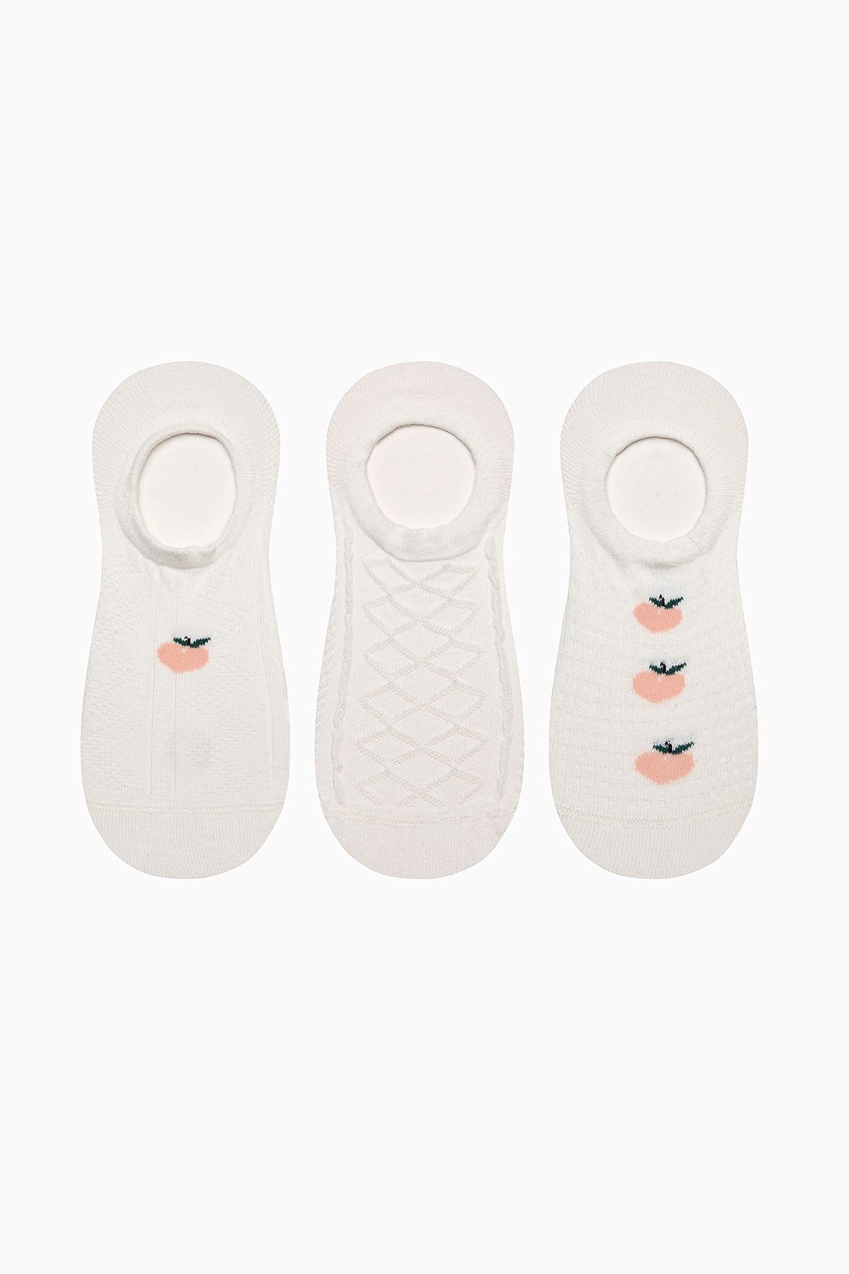 Penti Skarpetki Sportowe Peach Jacquard 3-pak Kobieta - Standard