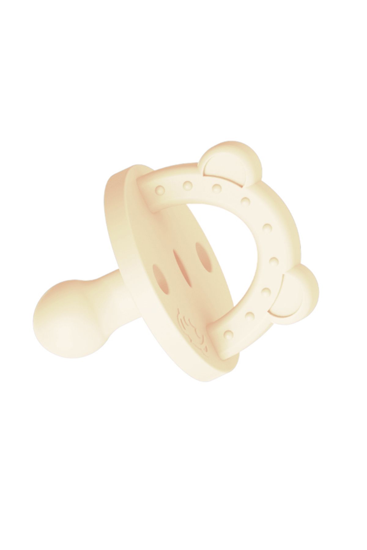 LujoBear Safe&Joy-Pacifier&Teether Slant Cream 4