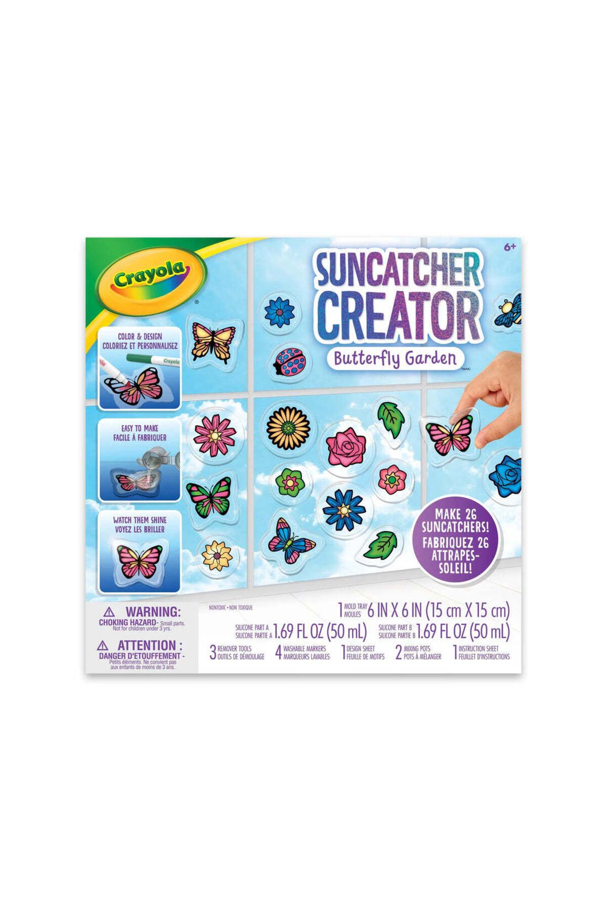 Crayola-Suncatcher Creator, Butterfly Garden 1