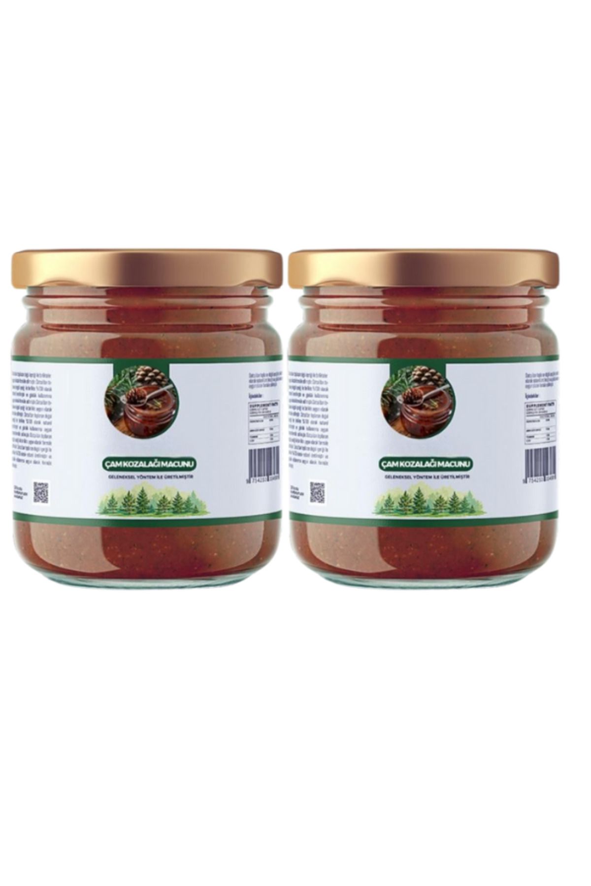 diavens Ekonomik Paket 2 Adet Dr.Herbaw Çam Kozalağı Macunu Formül 2 Adet x 240 Gr