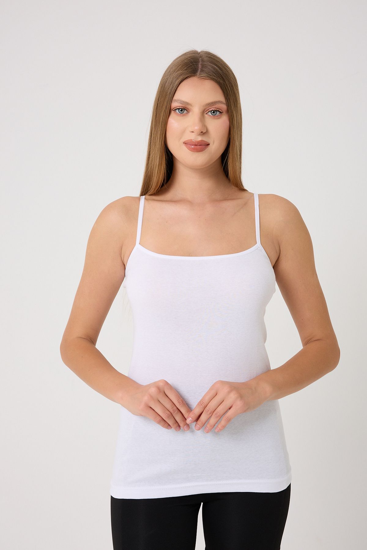 Clara Butik-3-Piece Basic String Top Tank Top 5