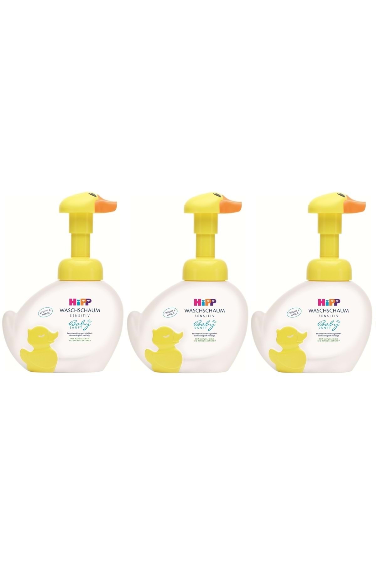 Hipp Babysanft Bebek/çoçuk El Yıkama Köpüğü 250ml Pompalı (3 LÜ SET)