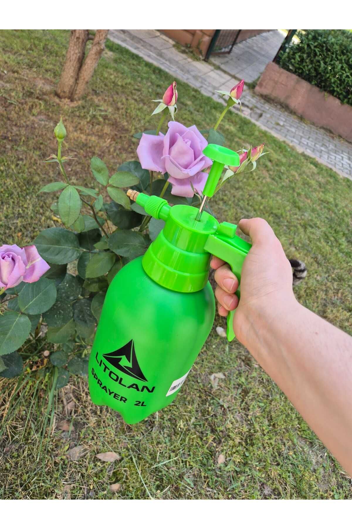 LITOLAN BASINÇLI SU POMPASI 2LT BİTKİ SULAMA VE İLAÇLAMA POMPASI
