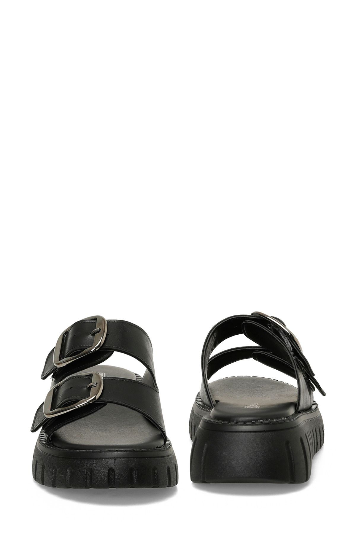 Butigo-25S-149 5Fx Black Women's Slippers 5