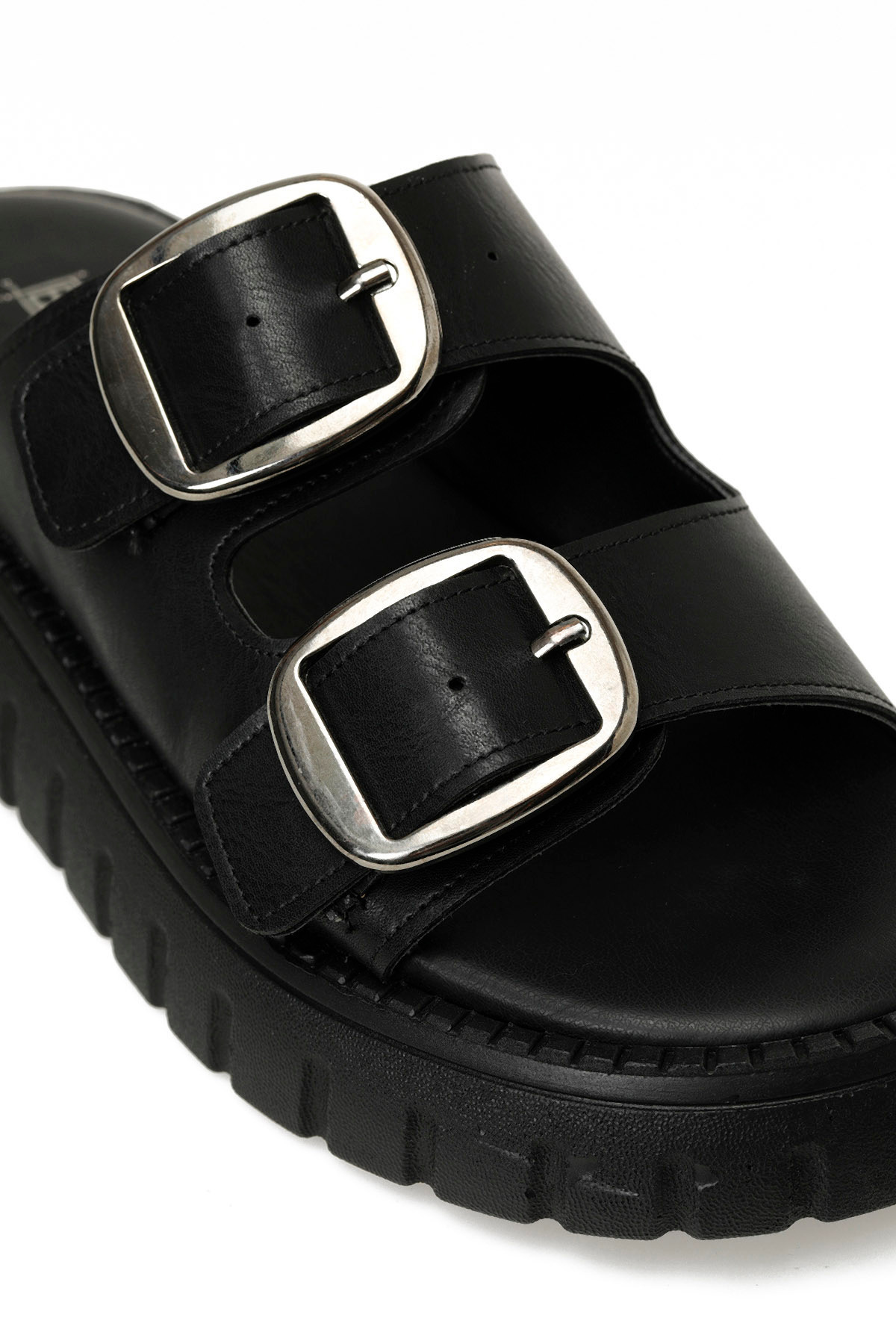 Butigo-25S-149 5Fx Black Women's Slippers 7