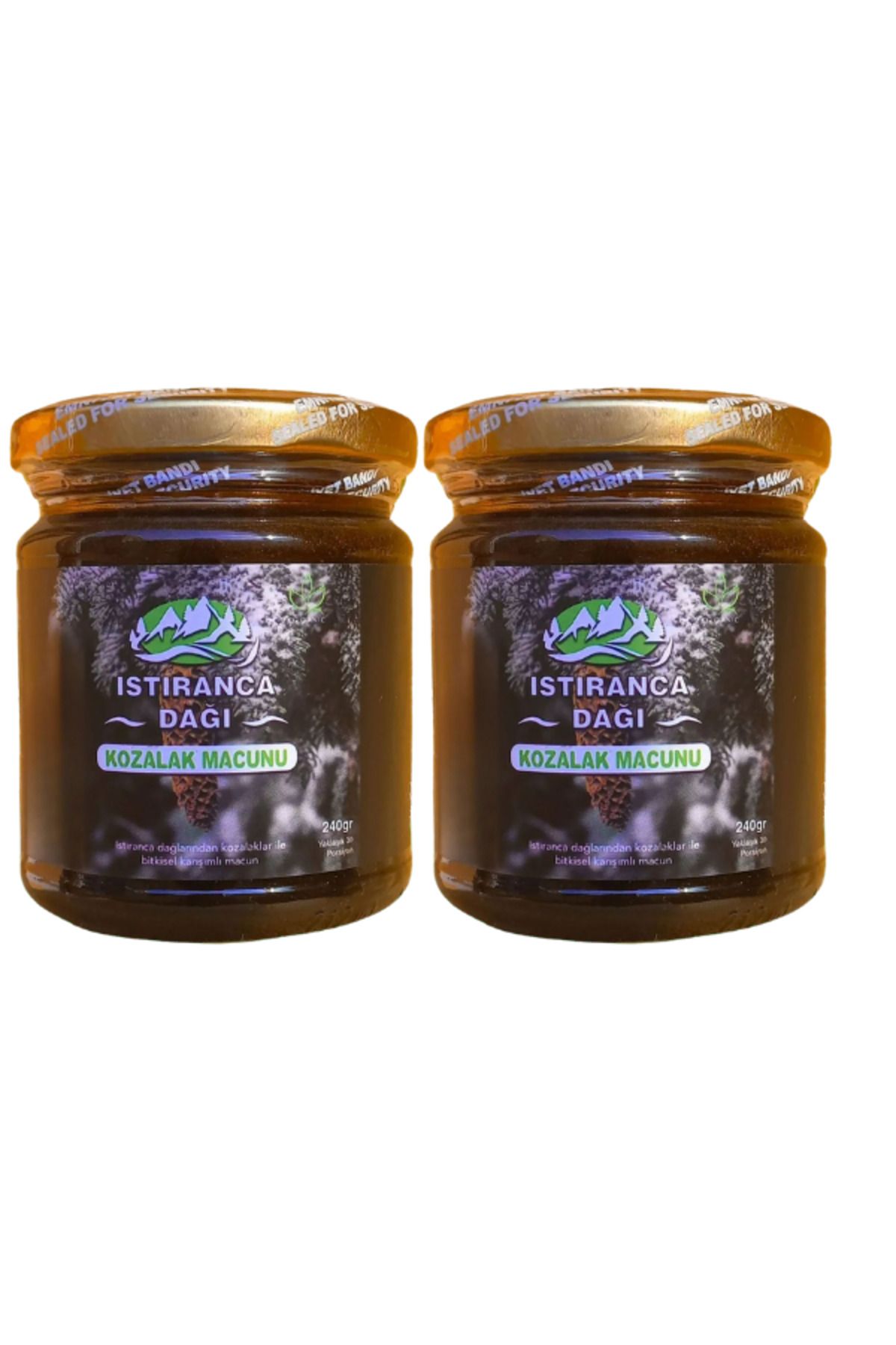 diavens Doğal Istıranca Dağı Kozalak Macunu 240 Gr x 2 Adet Ekonomik Paket