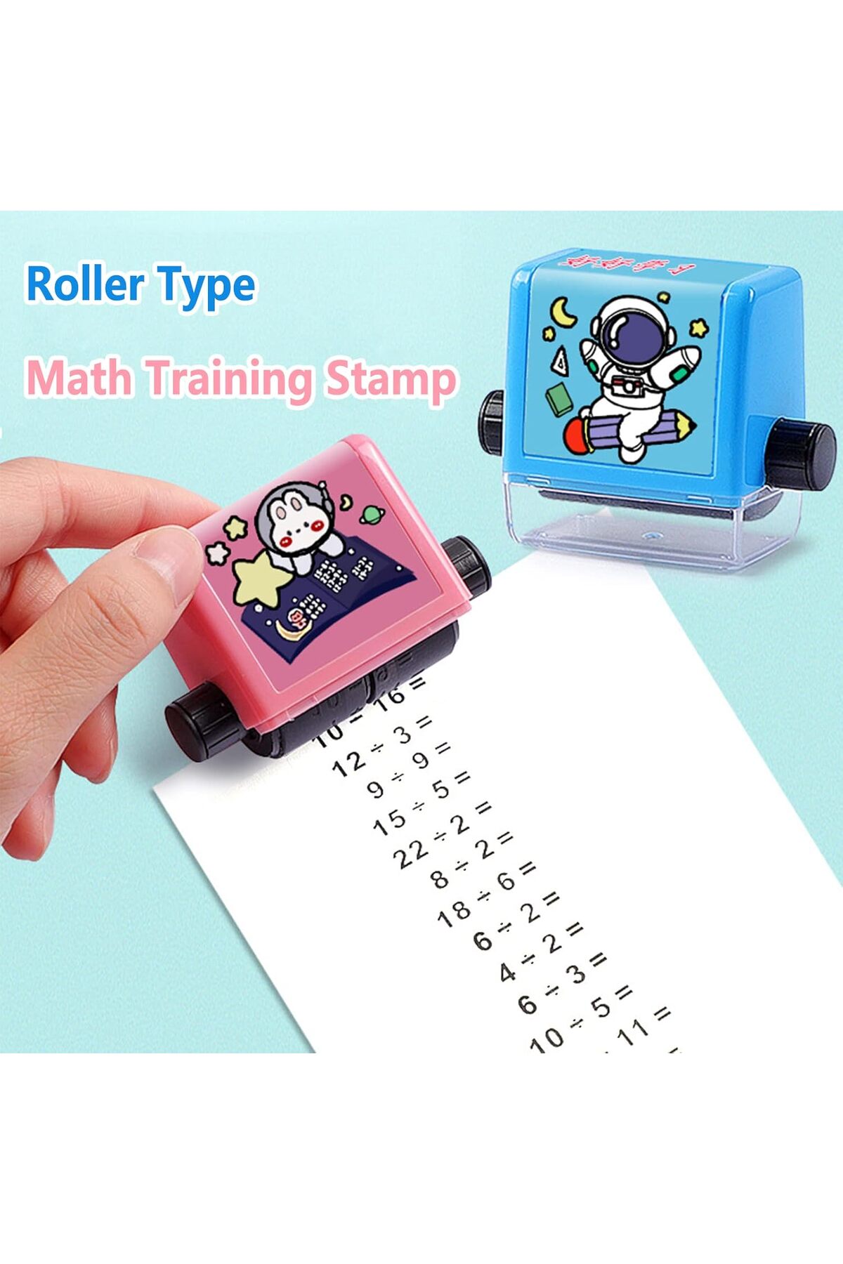 مهر تمرینی جوهردار و قابل شارژ ریاضی هوشمند برای پیشدبستانی و مهدکودک (تفریق)