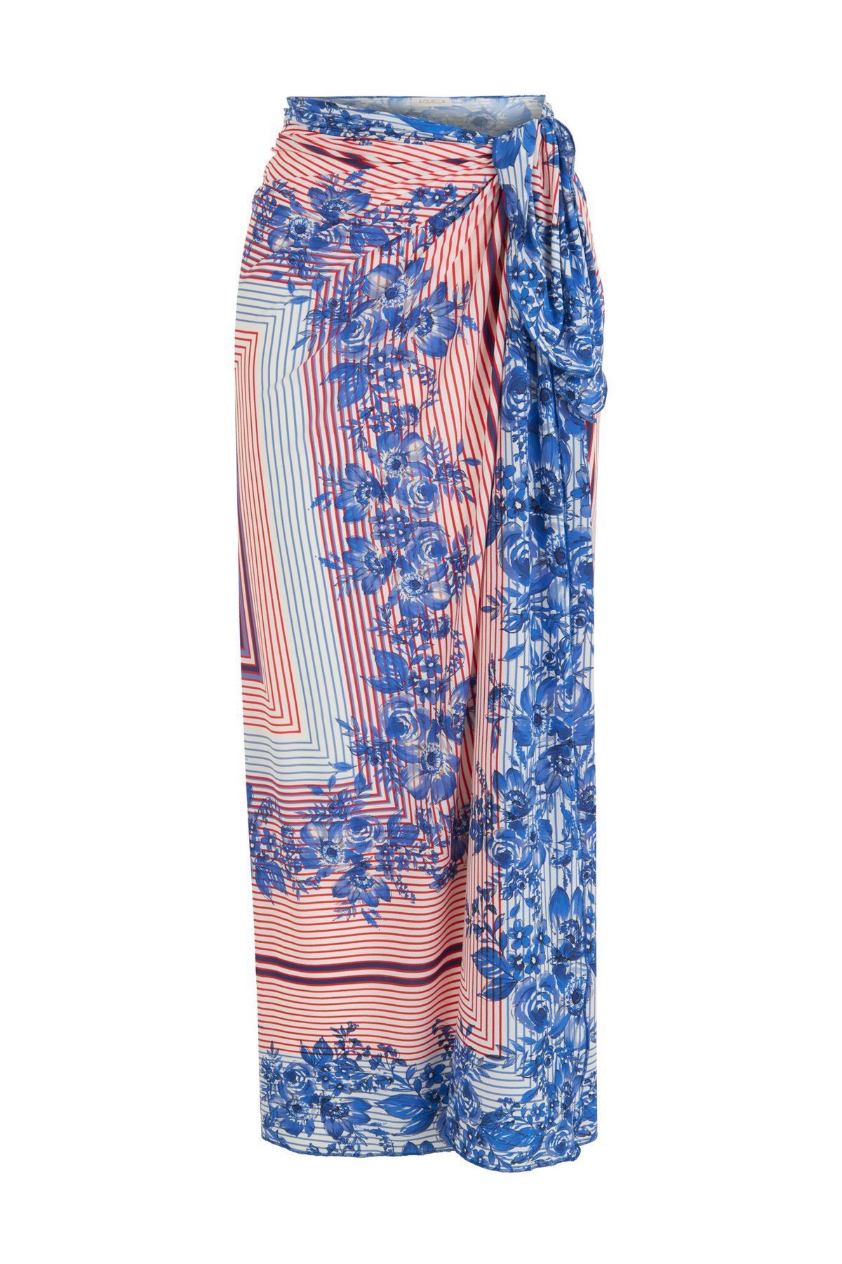 AQUELLA Pareo Colorat Cu Model De Flori - Standard