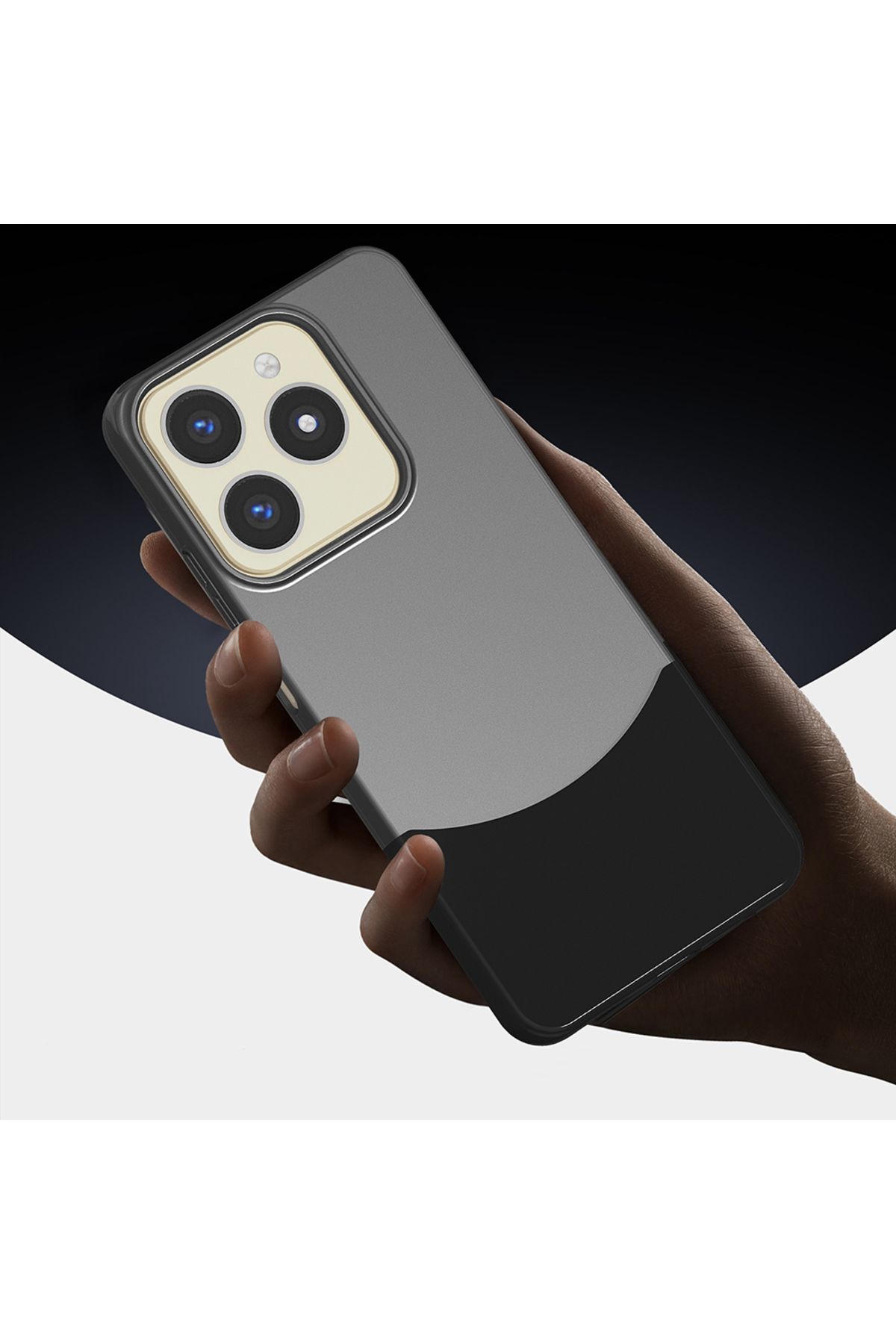 Kupa Realme Note 60 Kılıf 1.7mm İnce Şık Görünüm Mıknatıslı Arka Kapak