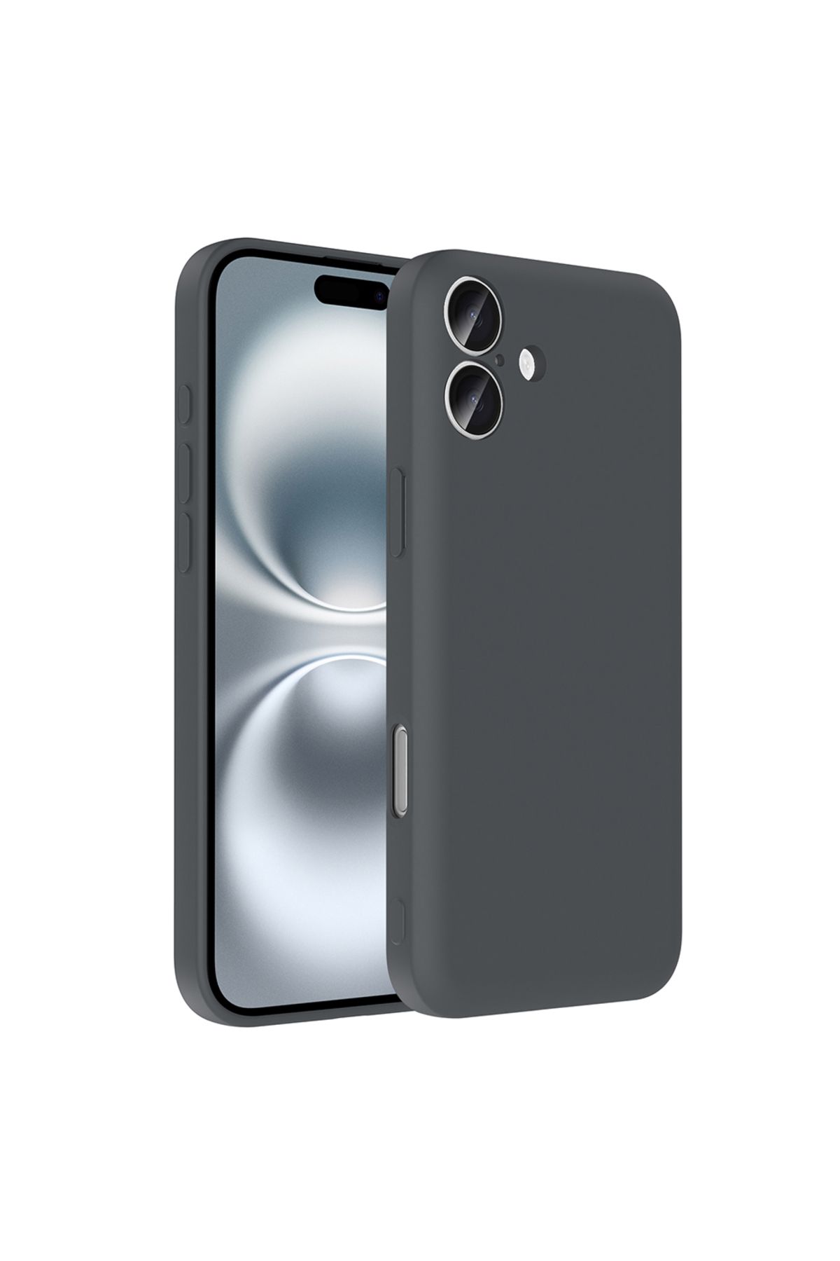 Kupa iPhone 16 Plus Kılıf Kamera Korumalı Kartlık Hazneli Silikon Kapak