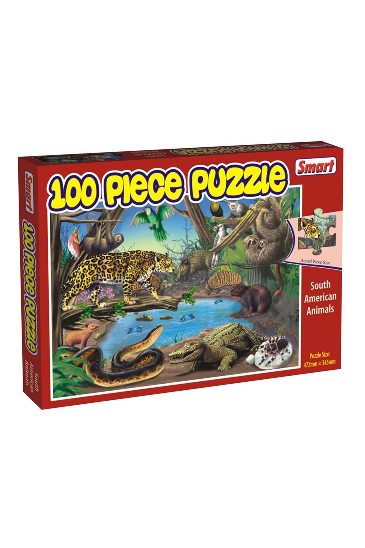Smart-South American Animals Puzzle, 100 Pieces 1