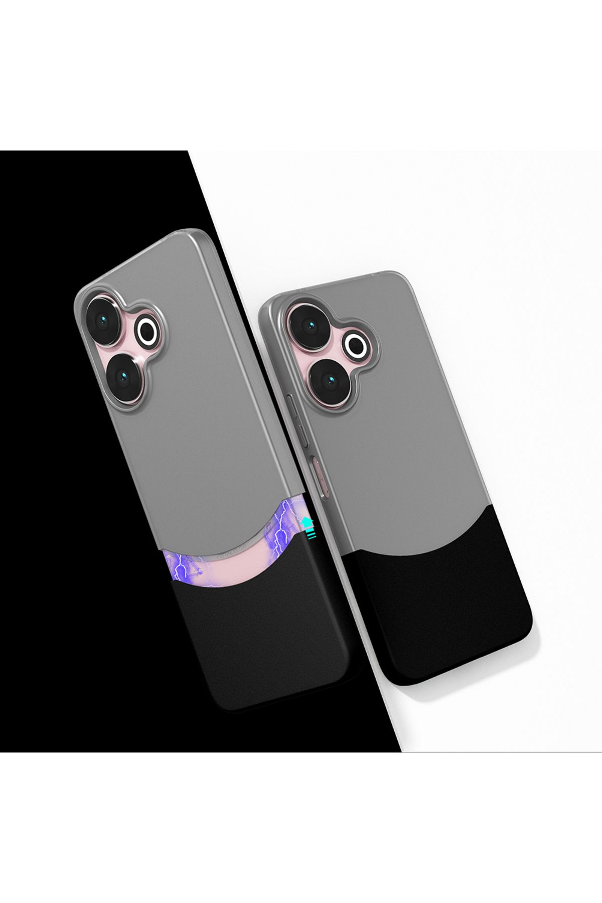 FUJİMAX Xiaomi Redmi 13 4G Kılıf Mıknatıslı Zore Duble Kapak