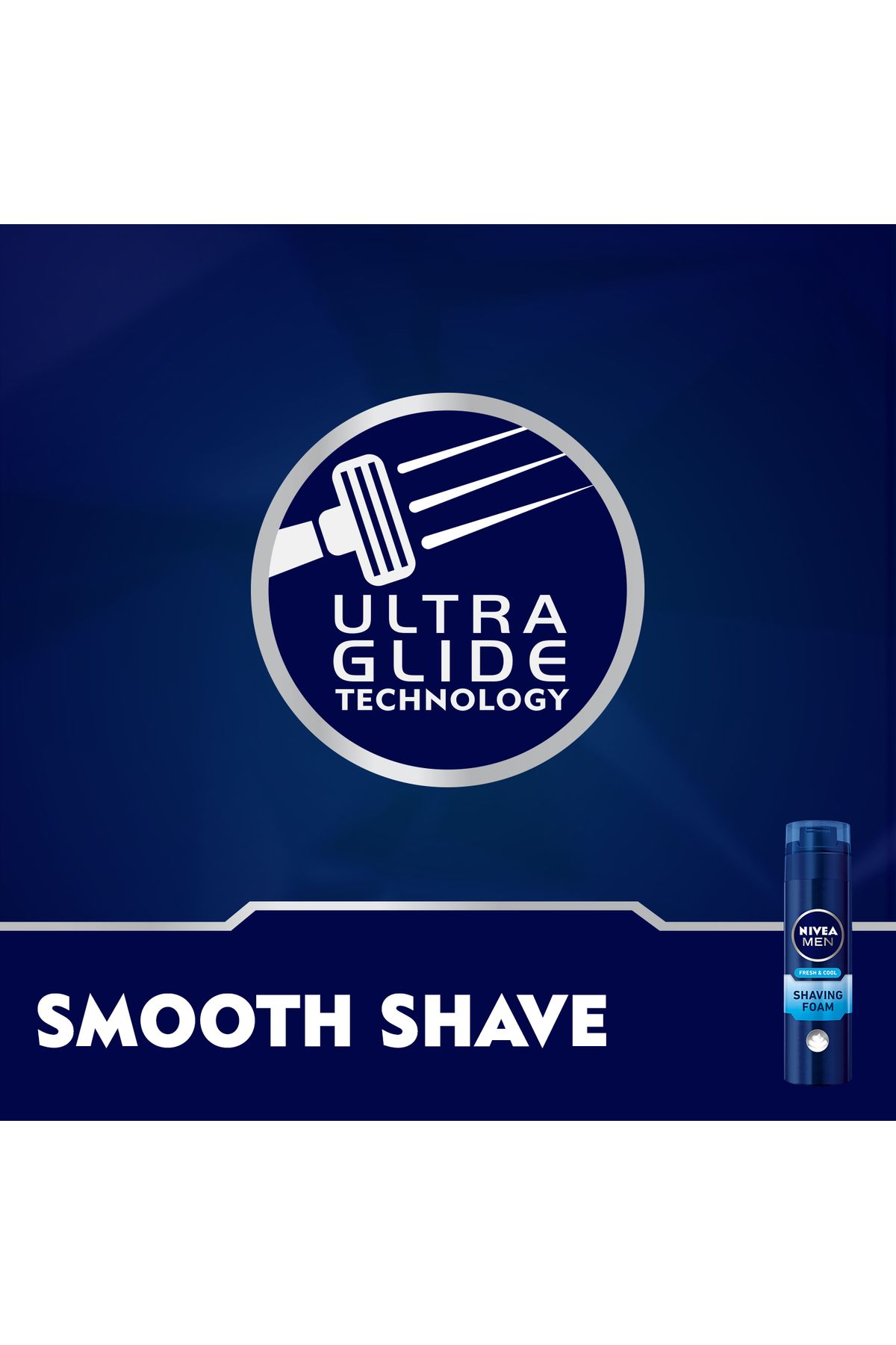 NIVEA-رغوة حلاقة نيفيا للرجال فريش آند كول، بخلاصة النعناع، 200 مل 6