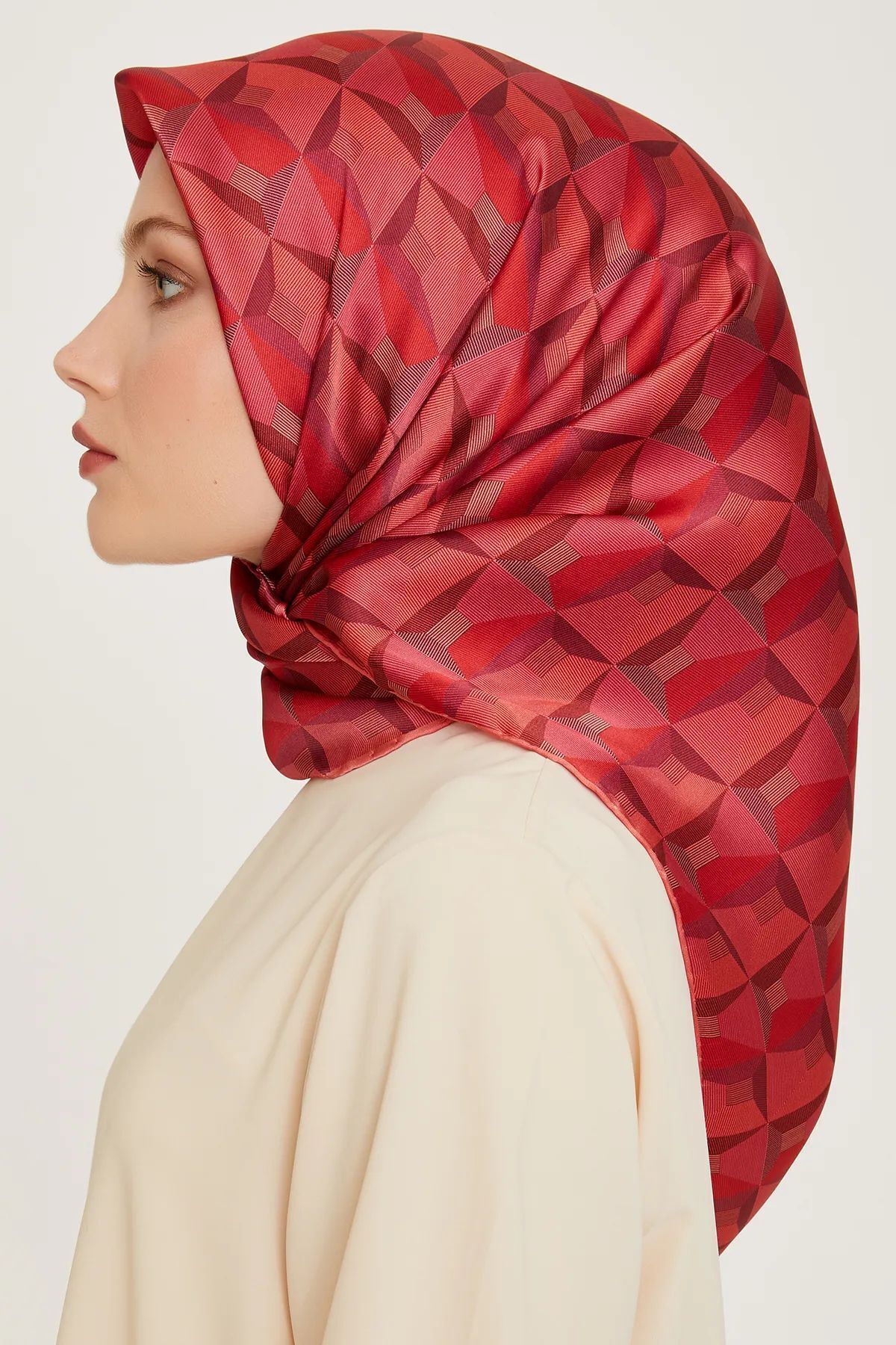 Armine-Armi̇ne Twill Silk Scarf 2025 Winter Season 9204D02-36 3