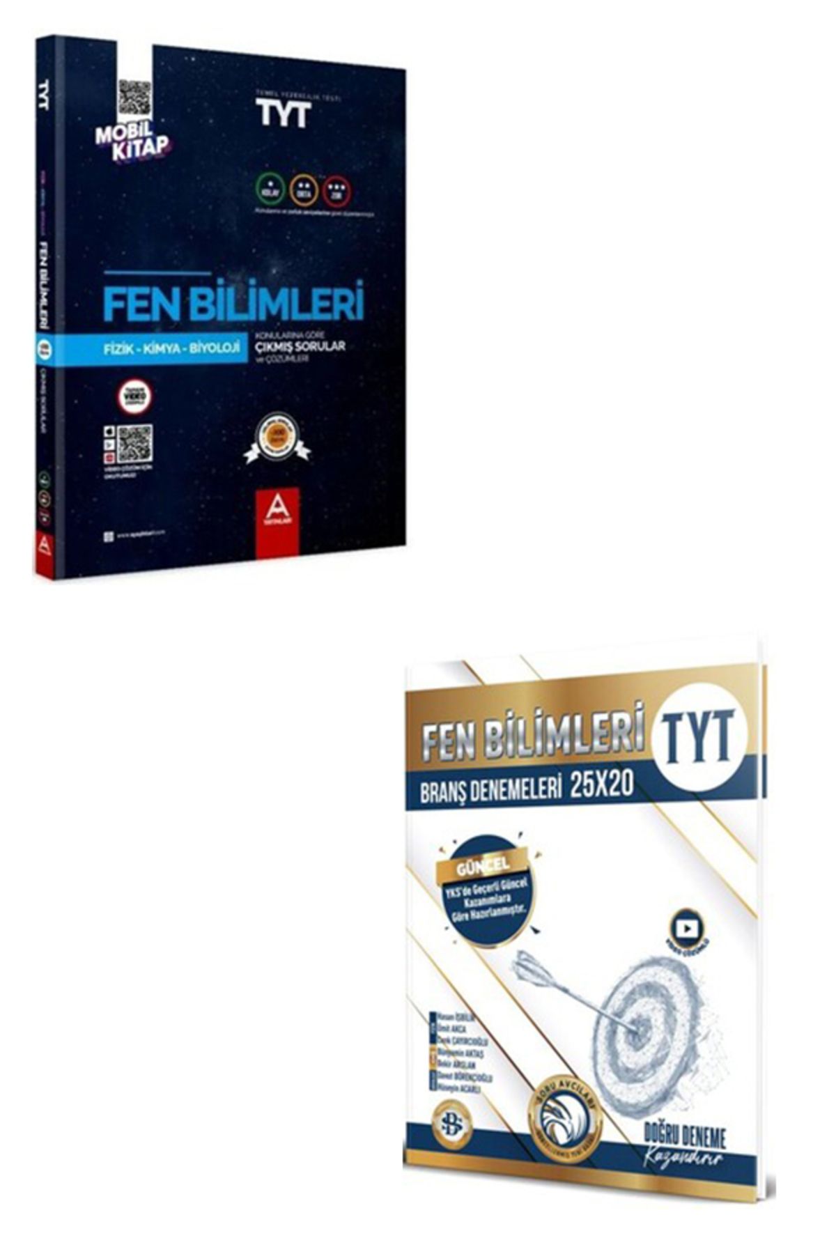 A Yayınları 2025 TYT Fen Bilimleri Çıkmış Sorular ve Deneme Soru Bankası
