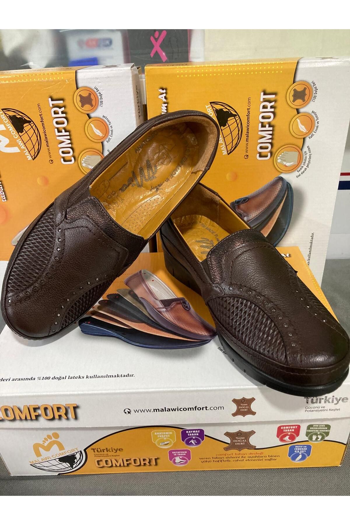 kismet kundura-Mother Shoes Genuine Leather Callous Special 4