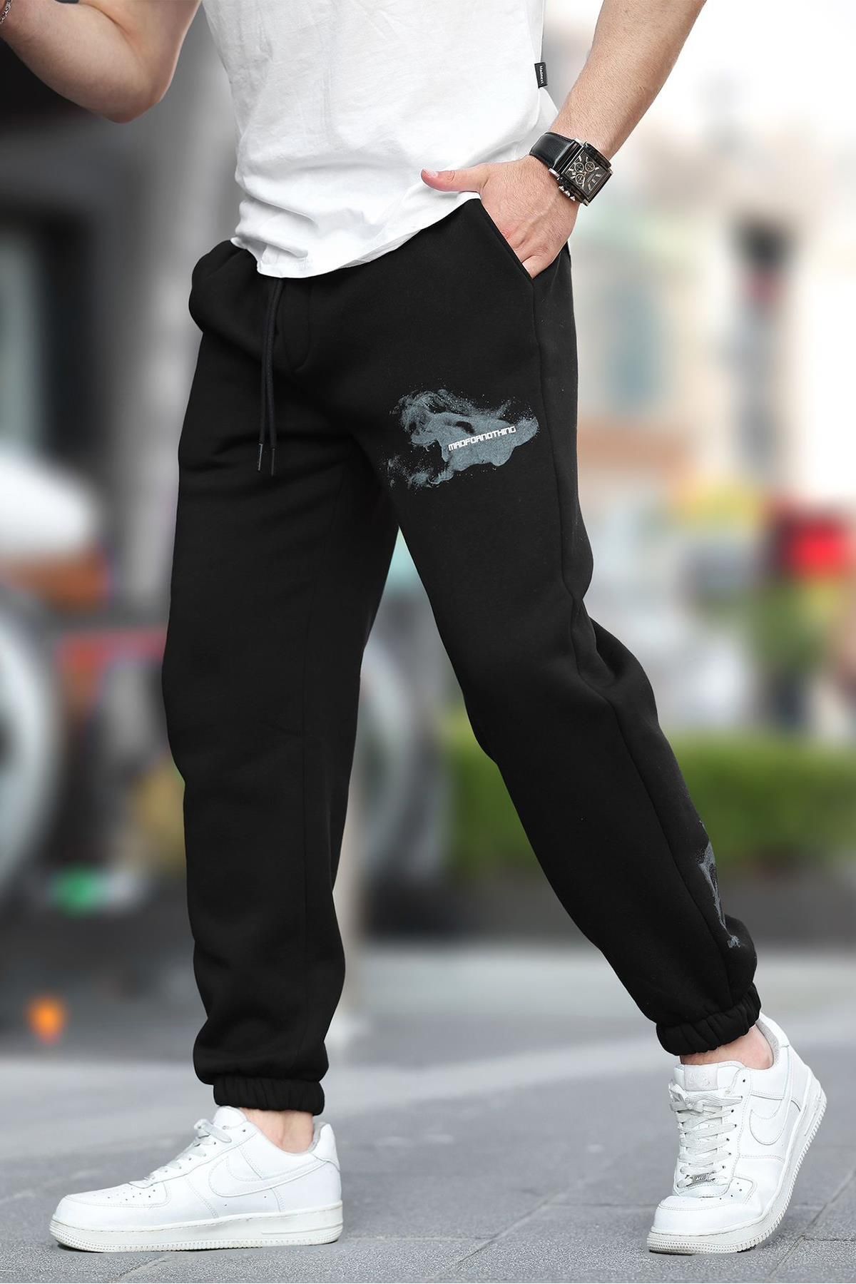 Madmext-Bedruckte Herren-Jogginghose – elastisches Bein und Taschendetail 6553 1
