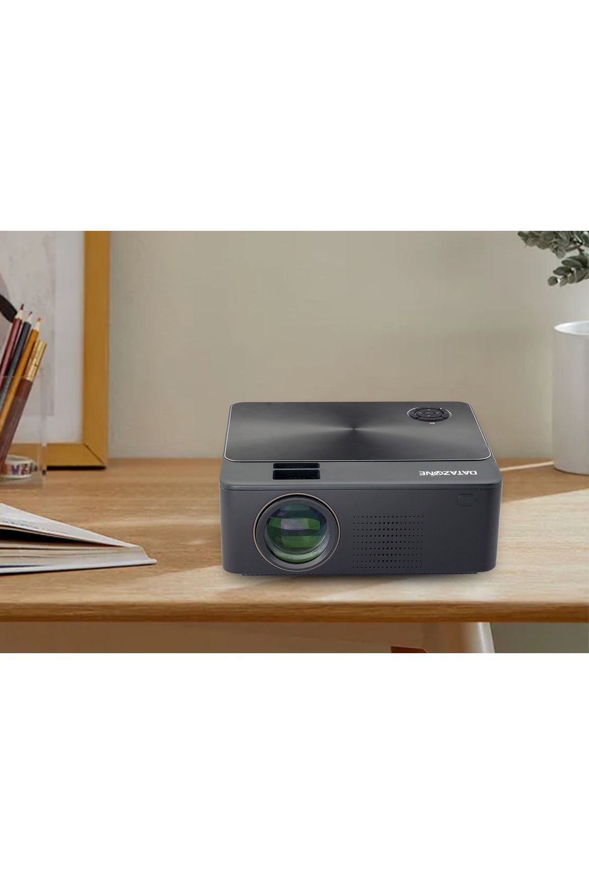Datazone-Smart Projector with android version 2800Lumines , HD Resolution 3