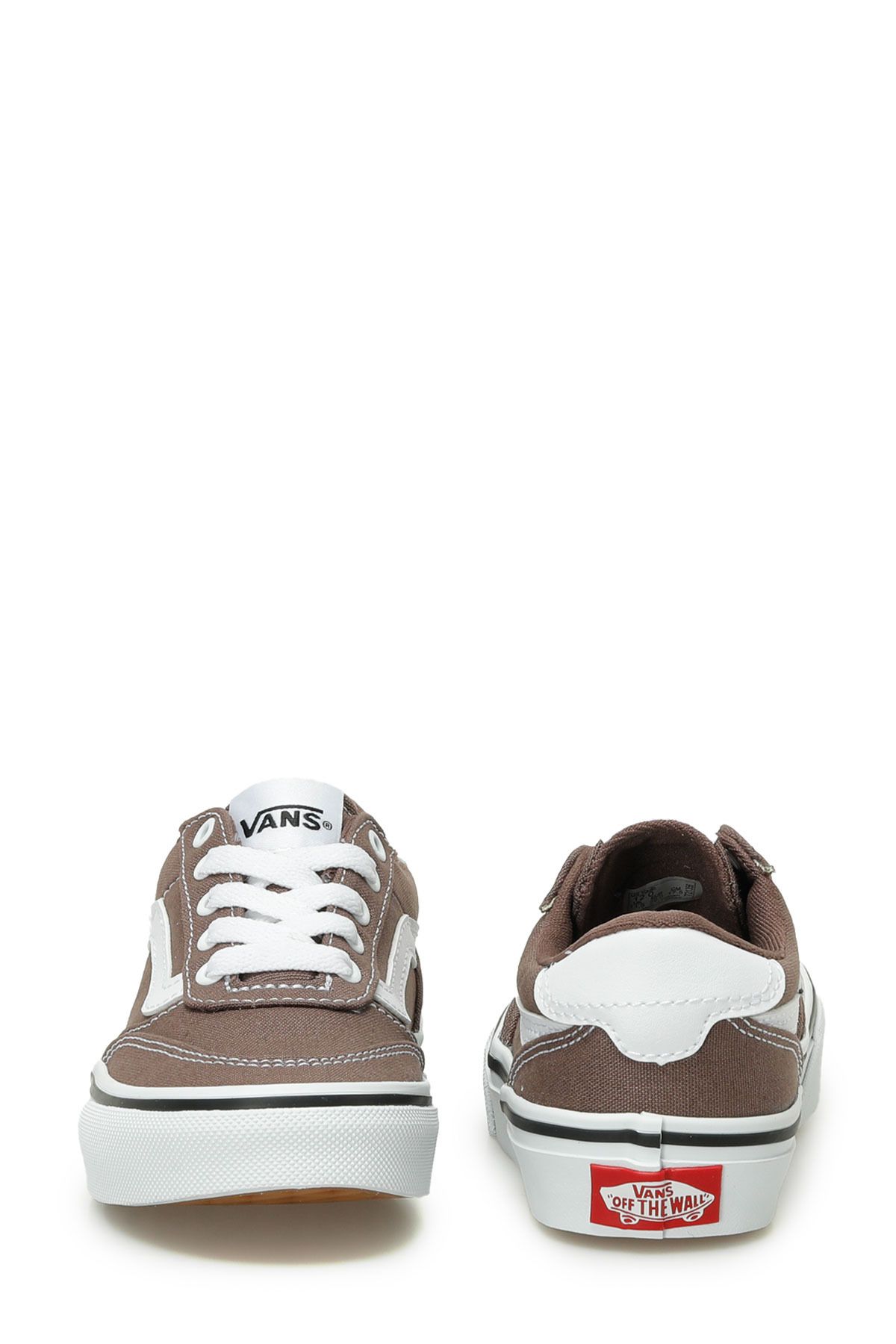 اسنیکر دخترانه و پسرانه بچگانه BROOKLYN LS BROWN یونیسکس KIDS کفش ورزشی Vans