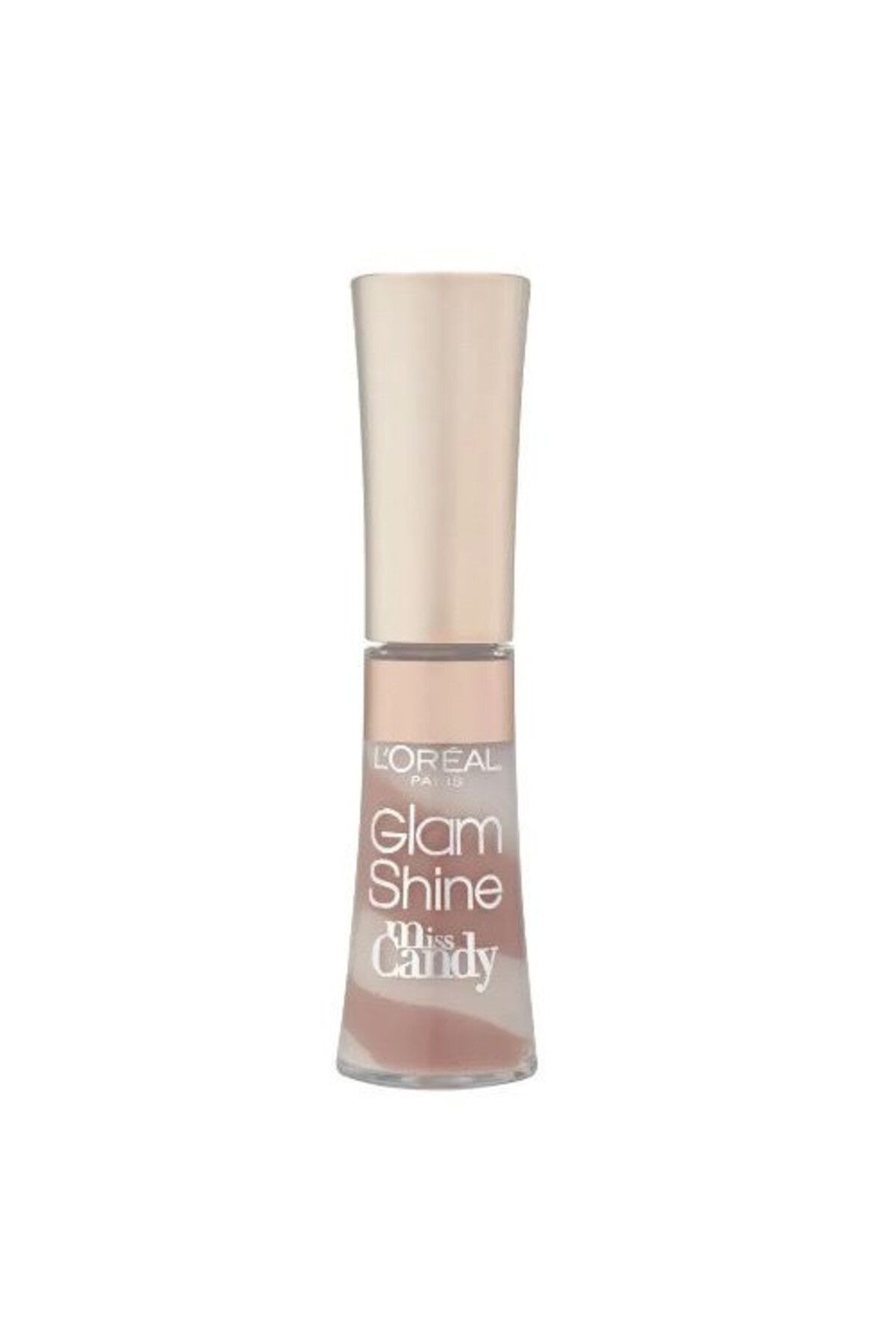 L'Oreal Paris-Lip gloss, Loreal, Glam Shine Fresh, 711 Nude BonBon 2
